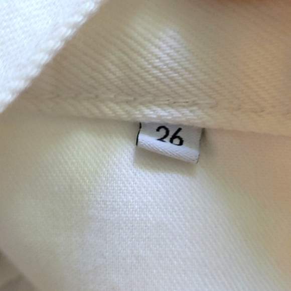 Boyish by Her Avery High Waist Straight leg with ankle ties in Vertigo. - Picture 10 of 13